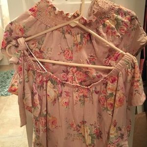 Floral two piece boutique set